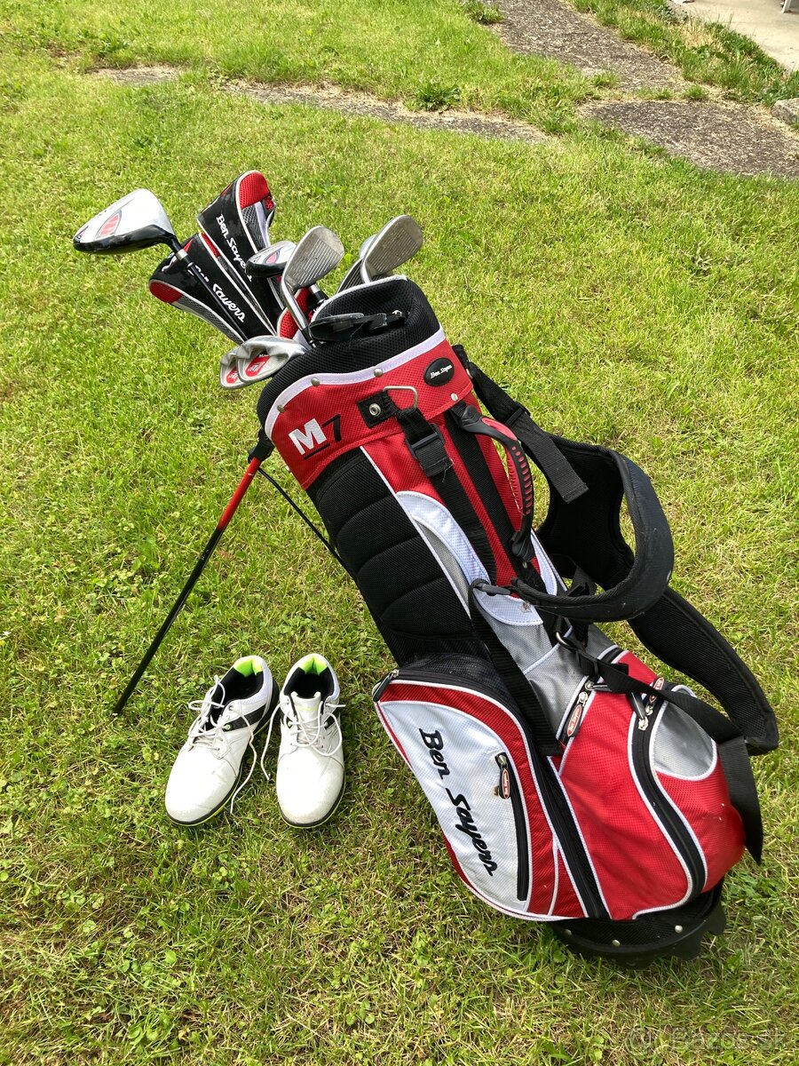 Golfove palice, bag, loptičky… - 10