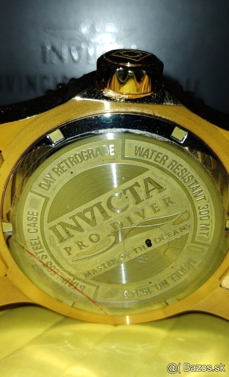 USA Hodinky Invicta 300 m vodotesné, otočné - 10