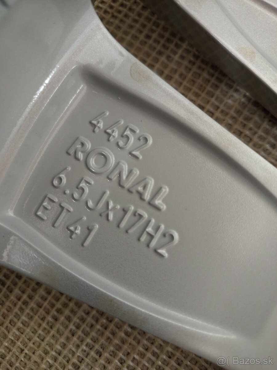 Alu Disky Škoda R17 5x112 Et41 6.5J Audi Volkswagen - 10