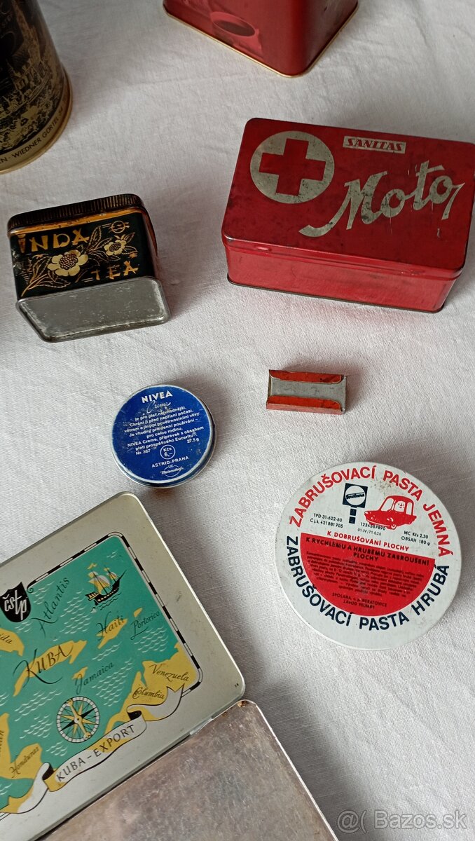 Plechovky retro - 10