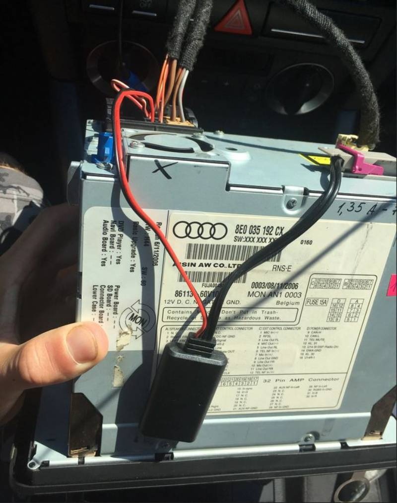 MODUL Bluetooth ADAPTER SKODA VW AUDI SEAT - 10