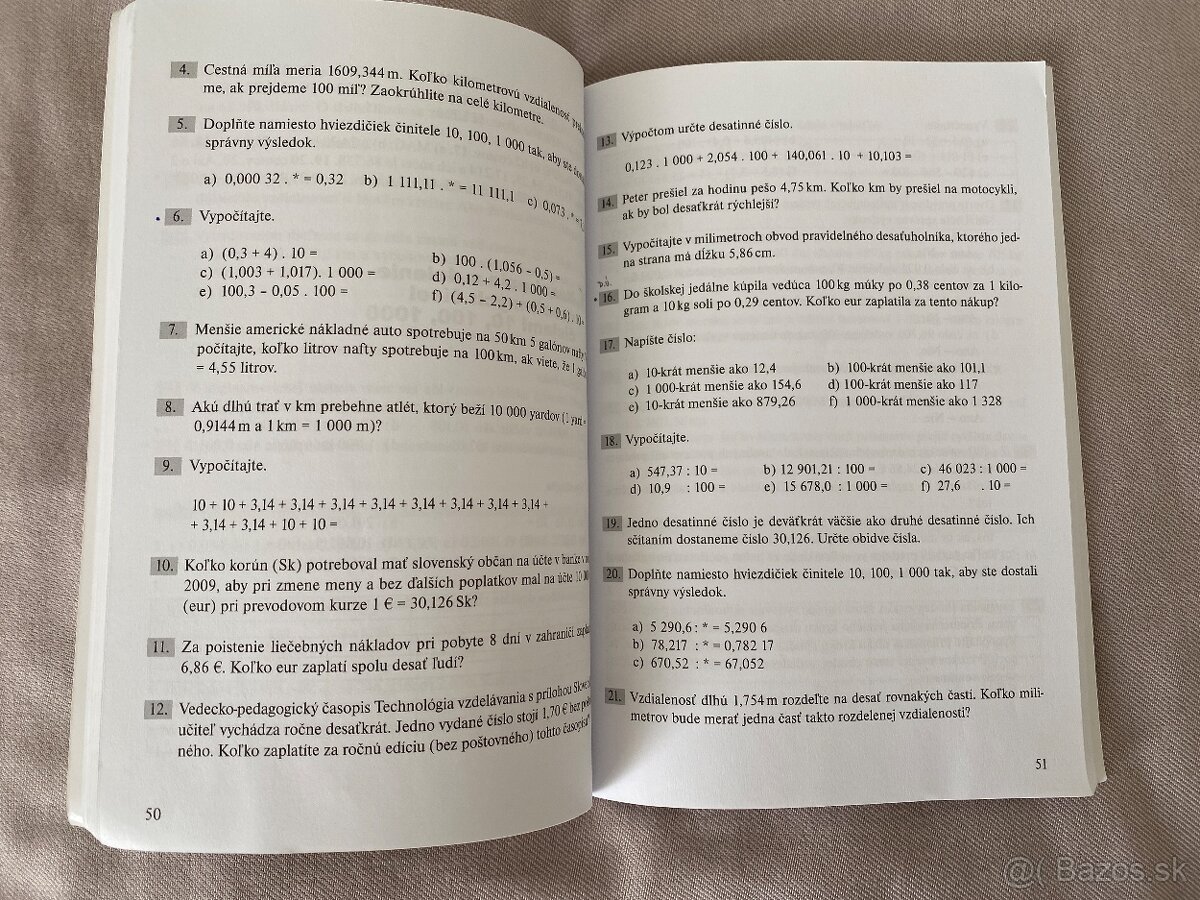 ZBIERKY ÚLOH Z MATEMATIKY - 10