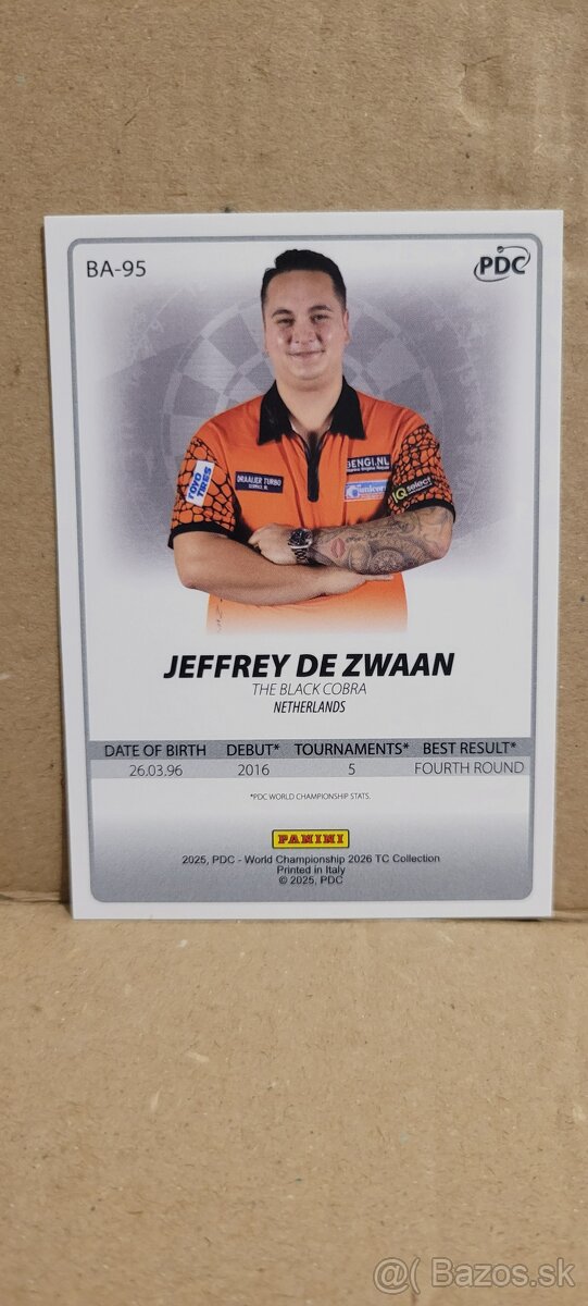 Hráči PDC Darts Šípky #8 2026 - 10