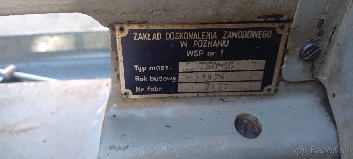 Stolovy sustruh TSA16 - 10