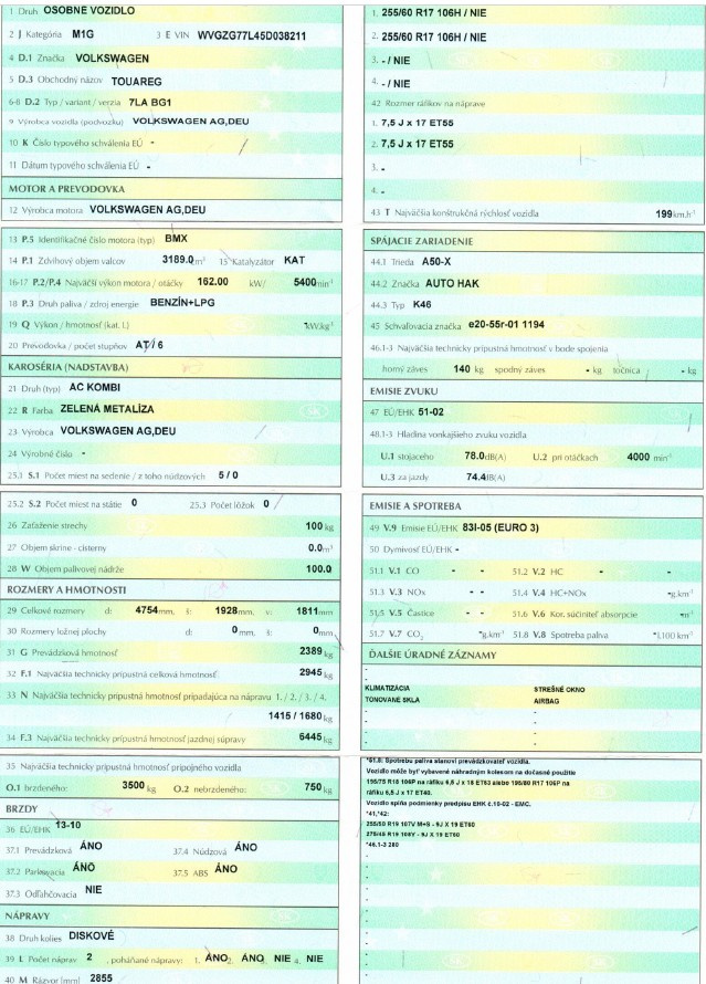 Predám VW Touareg 3.2L V6 b+LPG 162k - 10