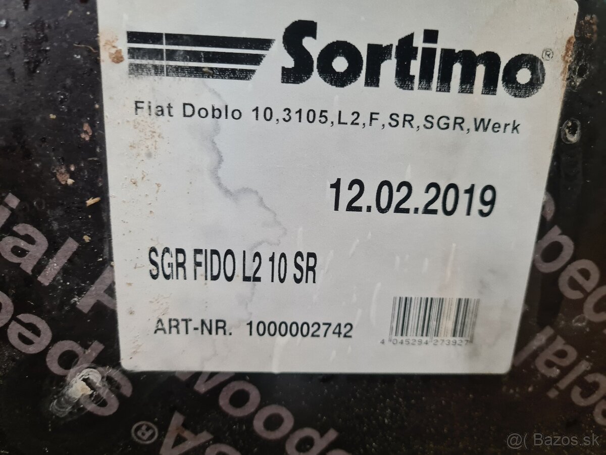 Sortimo protišmyková podlaha Doblo / Combo - 10