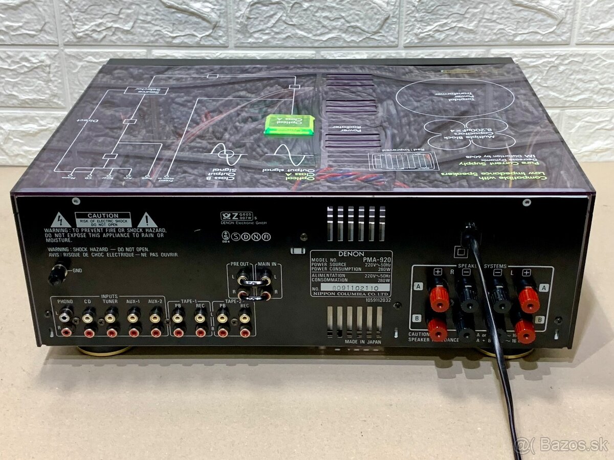 DENON PMA-920 …. Integrovany stereo zosilňovač - 10