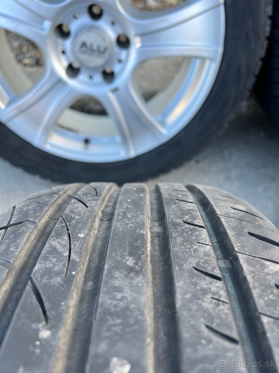 Predám letnú sadu kolies 5x112 R17 Výmena možná - 10