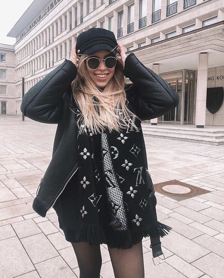 Louis Vuitton teplý šál alebo kašmírová šatka - 10