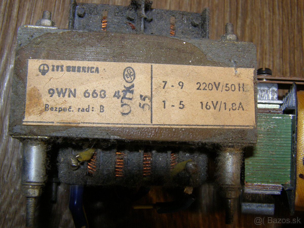 Transformátory výstupné aj sieťové,zosilňovače 120W... - 10
