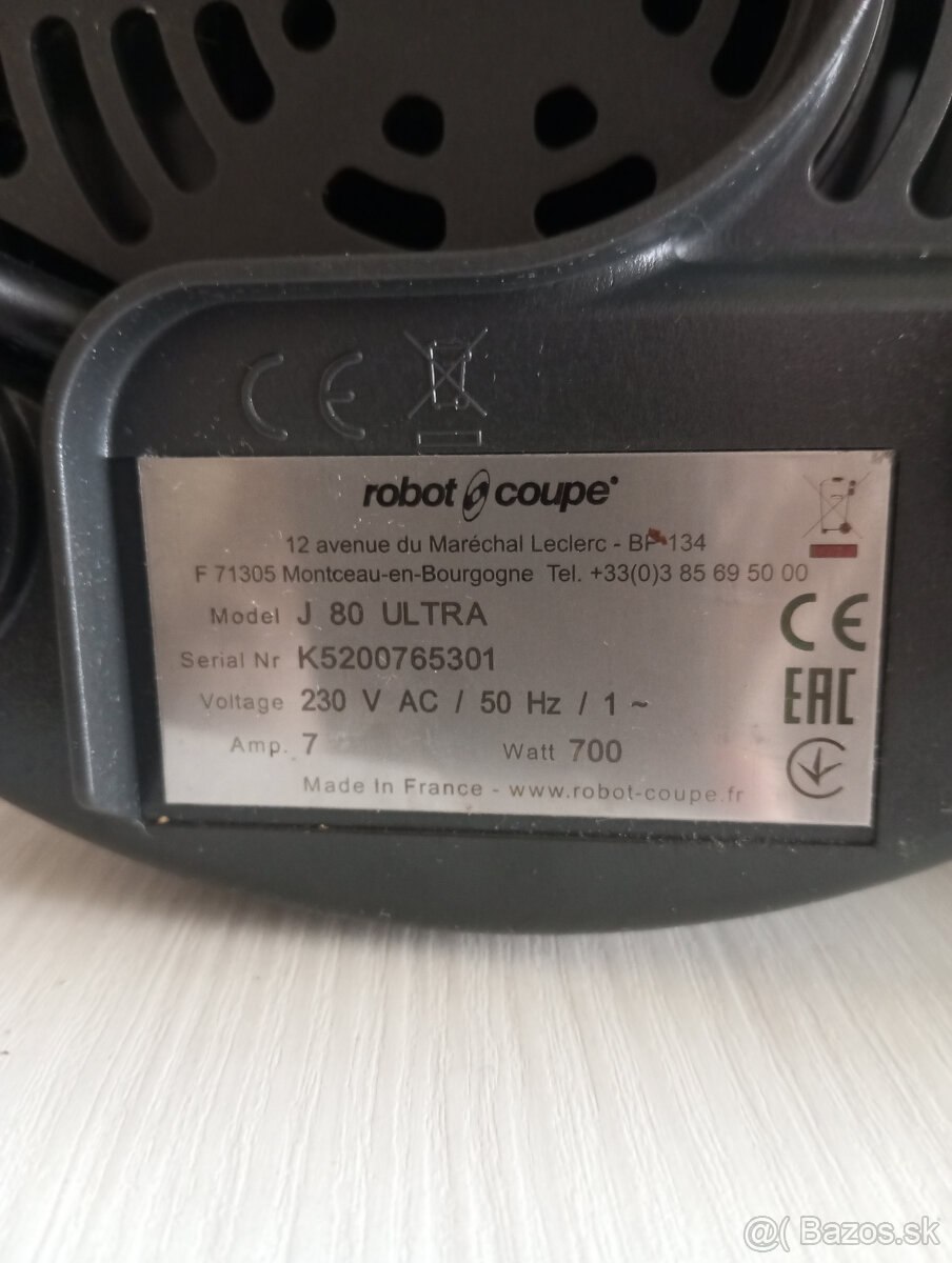 odšťavovač J-80 Ultra Robot Coupe - 10