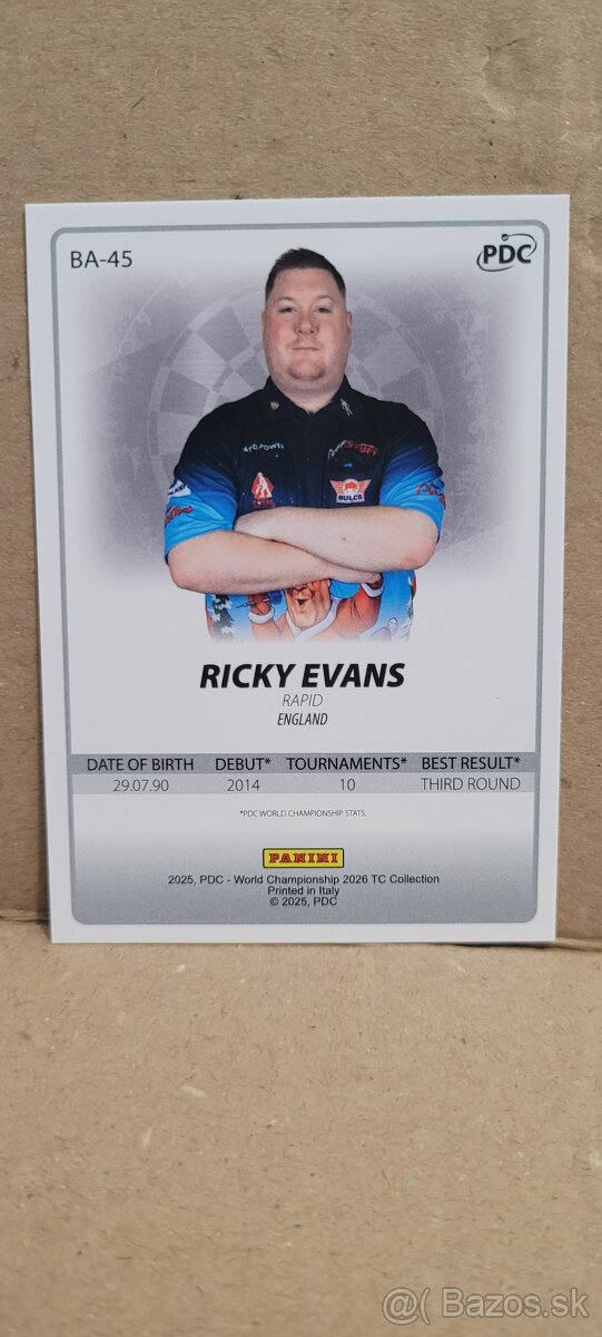 Hráči PDC Darts Šípky #4 2026 - 10