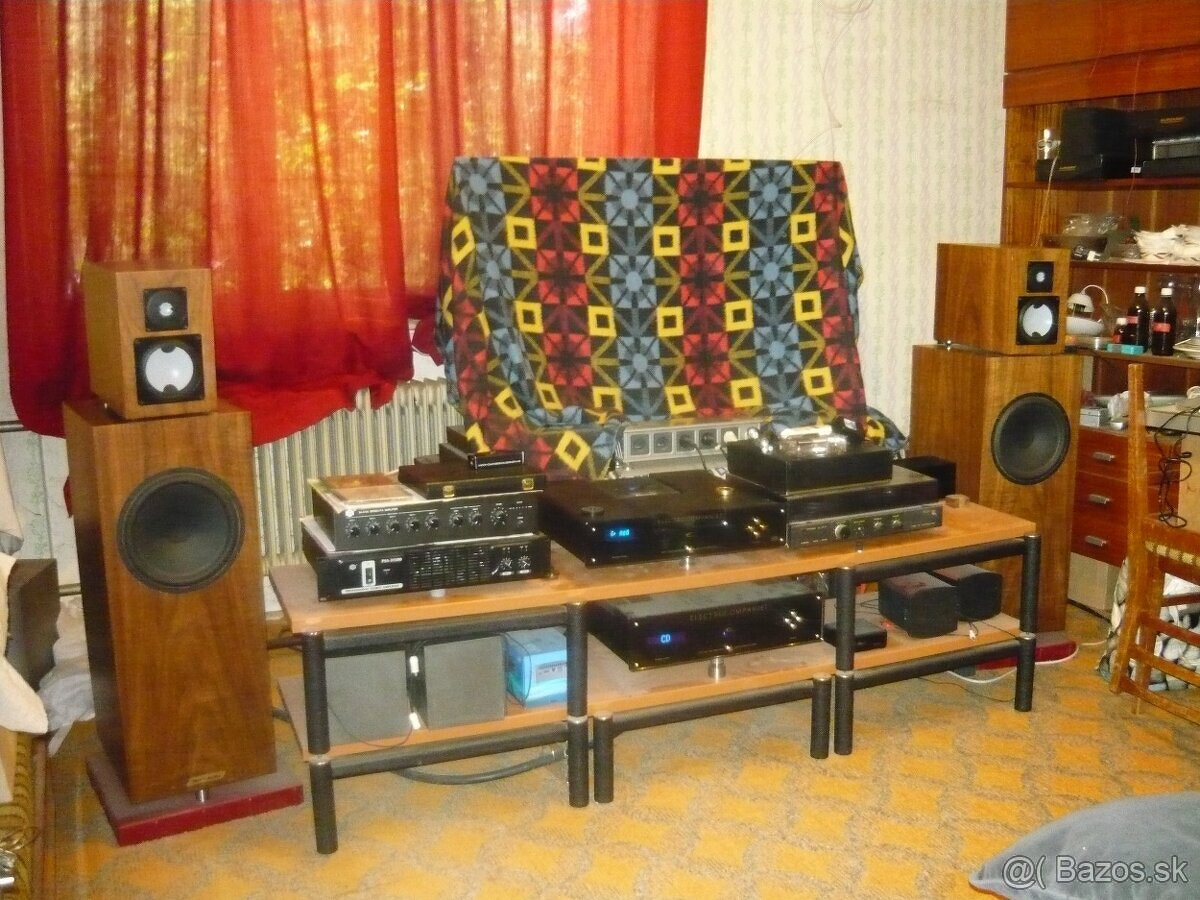 HIGH END, CDp, zosik ,ELECTROCOMPANIET, kábel, 3.pásmo repro - 10