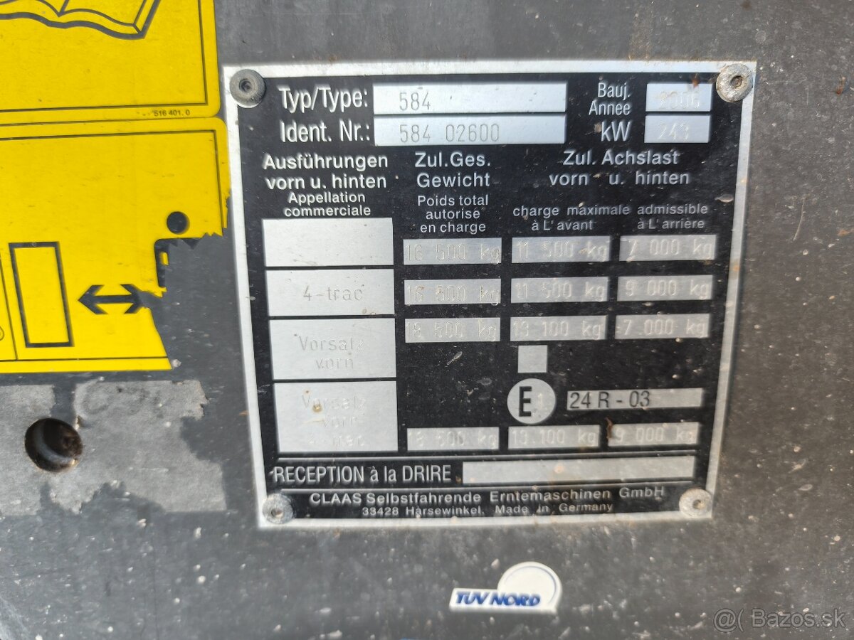 Claas Lexion 550 + Vario 660 - 10