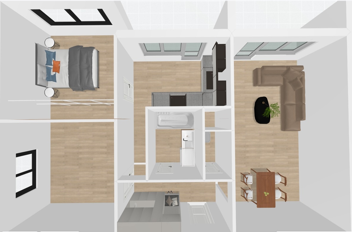 Nová rekonštrukcia,zariadený,3i Ždiarska,2x loggia - 10