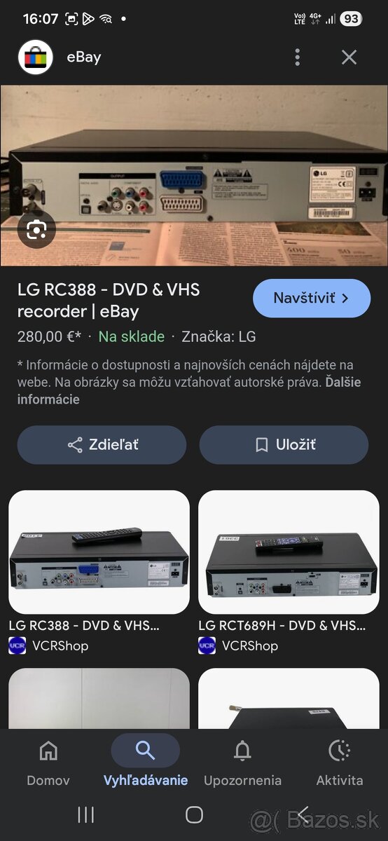 2 v1 nahrávanie VHS na DVD rekordér HiFi stereo 6 HEAD - 10