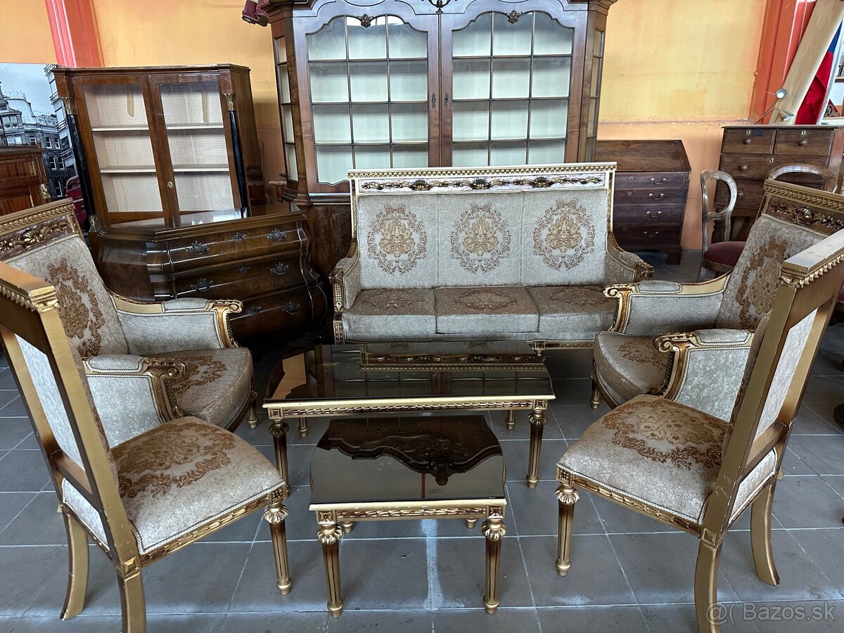 starožitná Vitrínová knižnica - 10