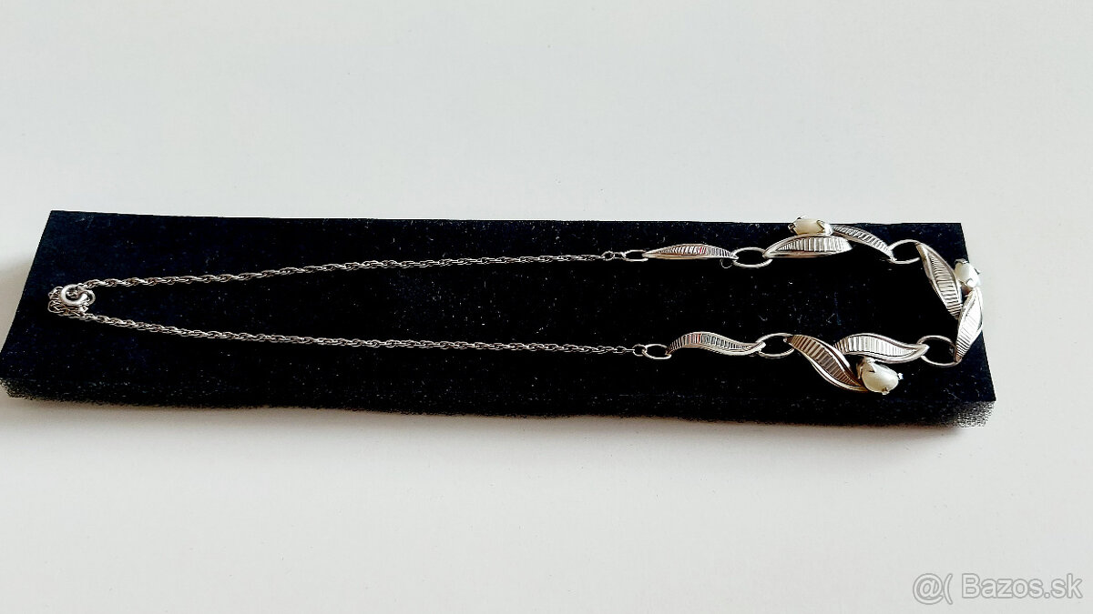 damsky strieborny nahrdelnik - 10