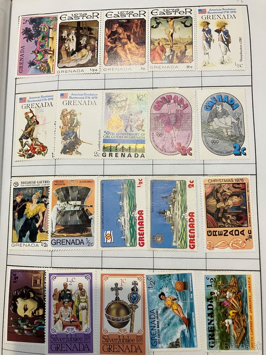 Rozpredam 30-ročnú zbierku známok - 10