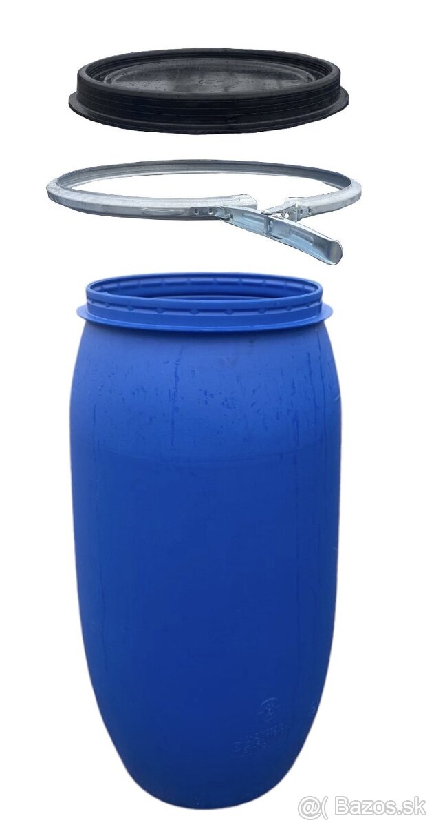 Potravinárske plastové sudy 150l ibc - 10