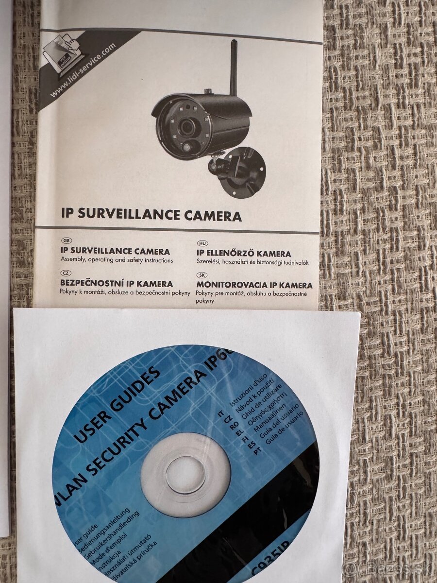 Venkovní IP sledovací kamera HD - 10