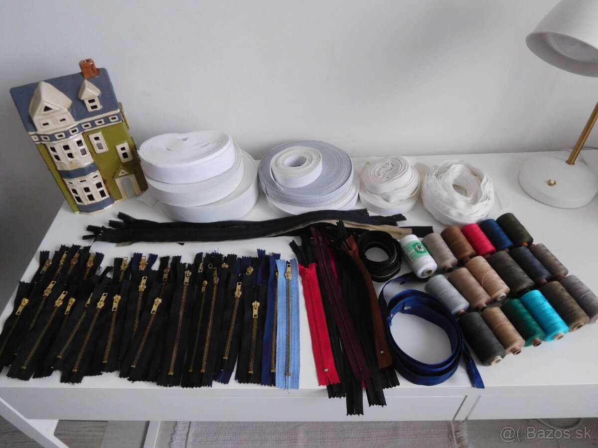 Vlna,ihlice,knihy na štrikovanie, nite na vyšívanie, gumy, - 10