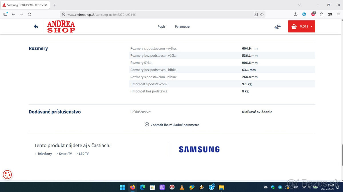 3D Led Smart Tv Samsung UE40H6270 - 10