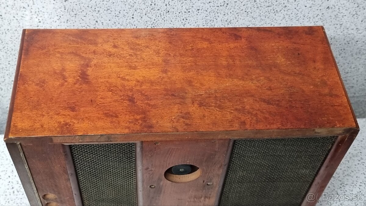 RADIOLA TYP 303 V 》UNIKÁTNE STAROŽITNÉ RADIO - 10