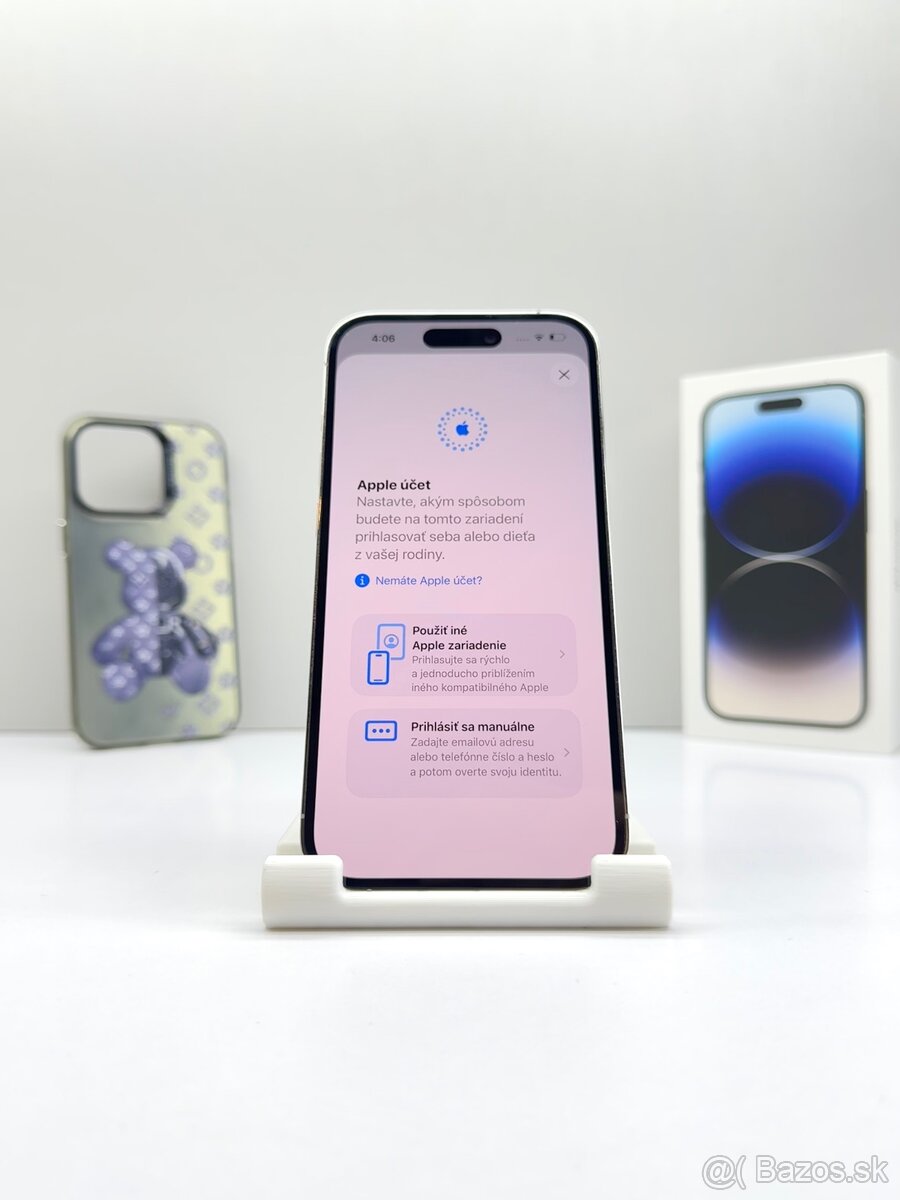 iPhone 14 PRO 128GB SILVER TOP STAV ORIGINÁL+PRÍSLUŠENSTVO - 10