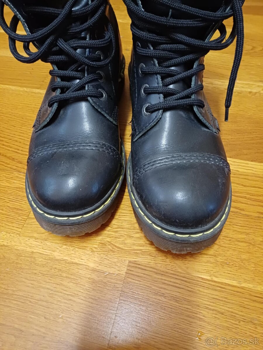 Kožené dámske topanky Steel 39 bez oceľovej špičky / punkové - 10