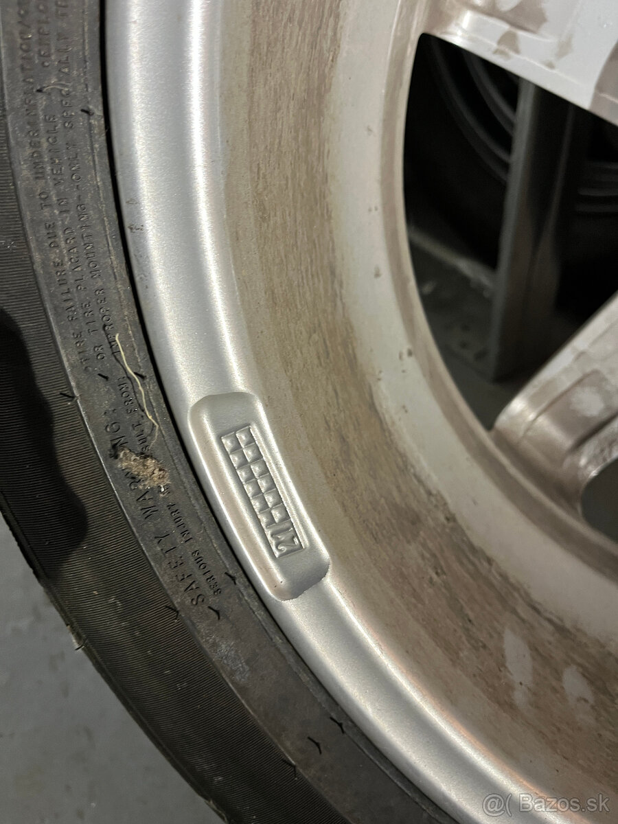 Predám koleso 225/50/R17 na disku 7Jx17H2 - 10