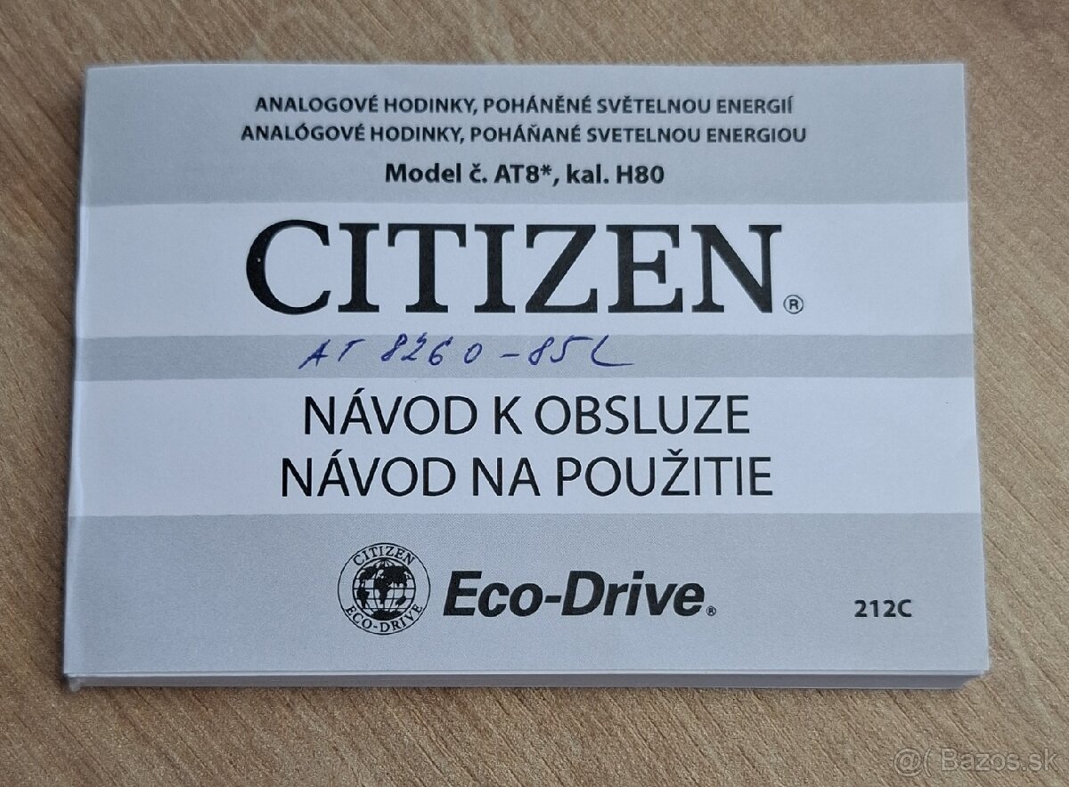 CITIZEN - Radio controlled H804, Eco-Drive, 43 mm modré - 10