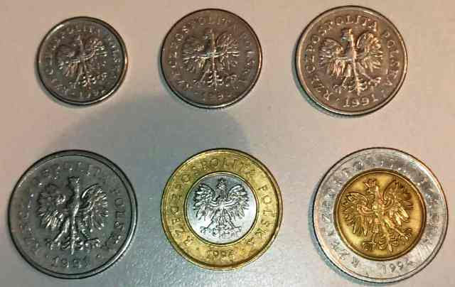 Staré zahraničné mince / bankovky - 10