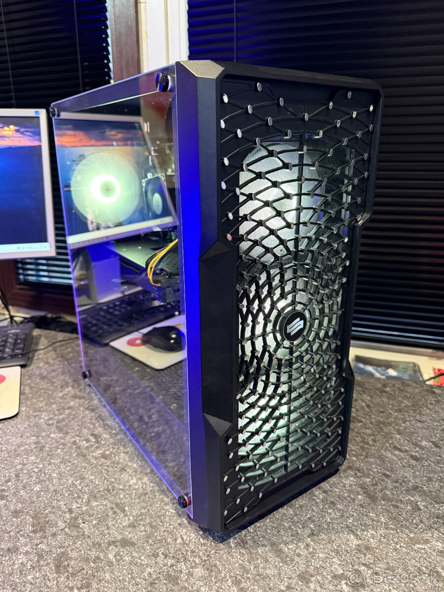 Herný počítač i7-3770 RX 570 SSD + HDD RGB Win11 - 10
