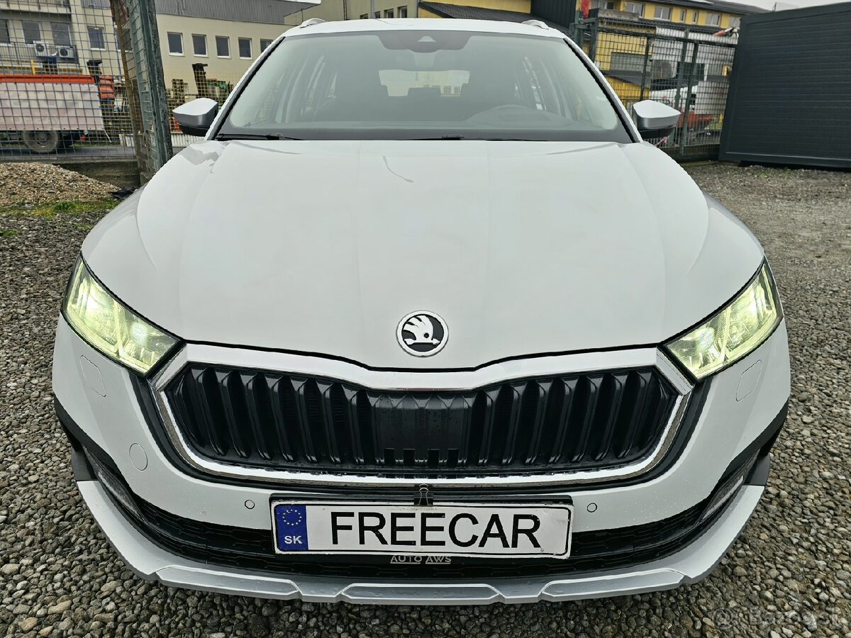 ŠKODA Octavia SCOUT 2.0TDI 4x4 DSG7 110kw Rezervované - 10