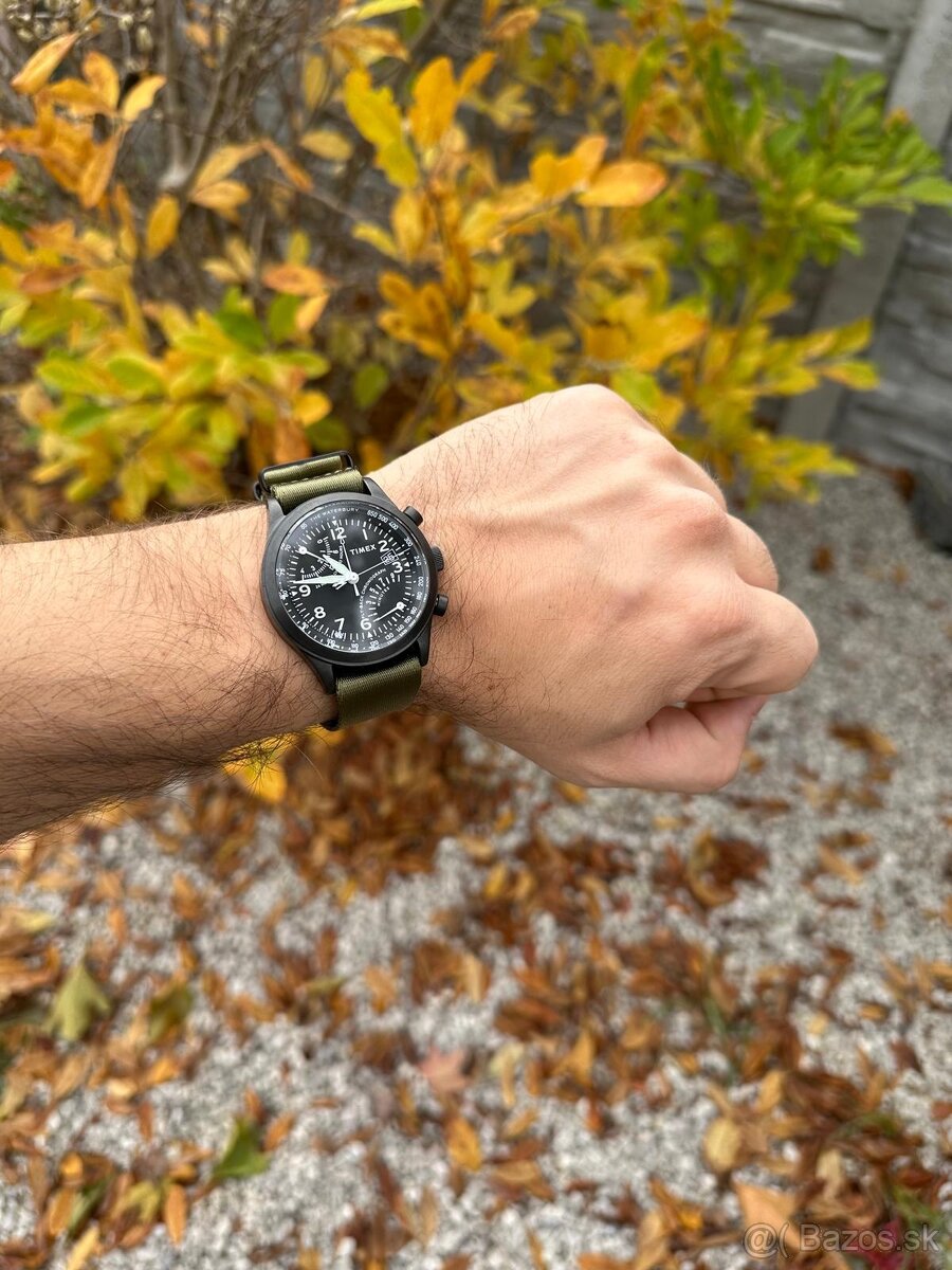 Timex Chrono - Waterbury Flyback Chrono full set + extras - 10