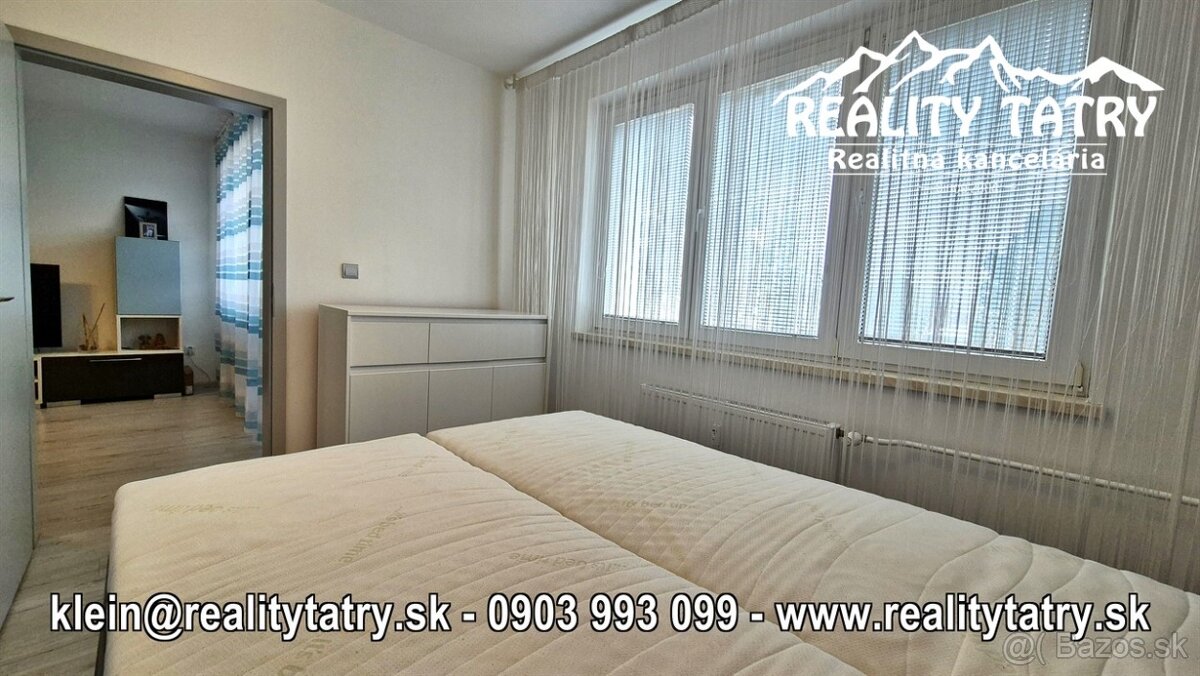 Byt 2 izbový s loggiou Vysoké Tatry, Dolný Smokovec TOP STAV - 10