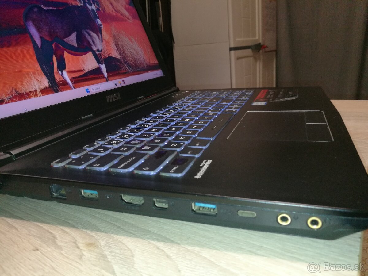 MSI GP62 LEOPARD PRO. Herná mašina. - 10