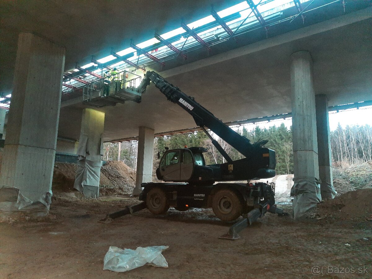 Manitou mrt teleskopické manipulátory. - 10