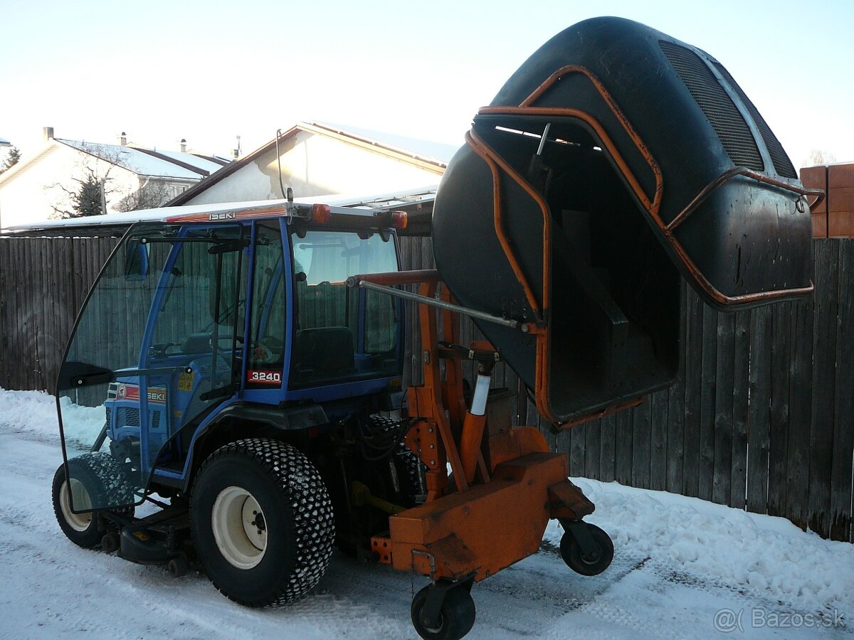 Malotraktor ISEKI 3240 se sekačkou - 10
