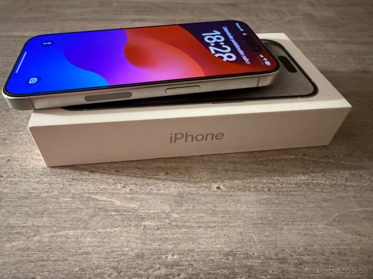 Iphone 15 PRO 512 GB biely ako nový - 10