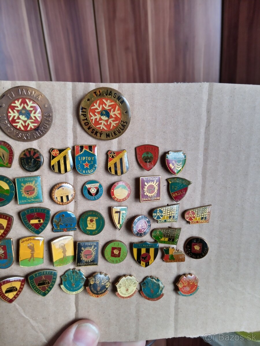 Odznaky Telovýchovna jednota.TJ.Slovenske. - 10