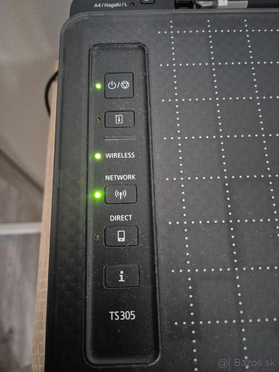Tlačiareň CANON Pixma TS305 - WiFi, bezdrôtová - 10