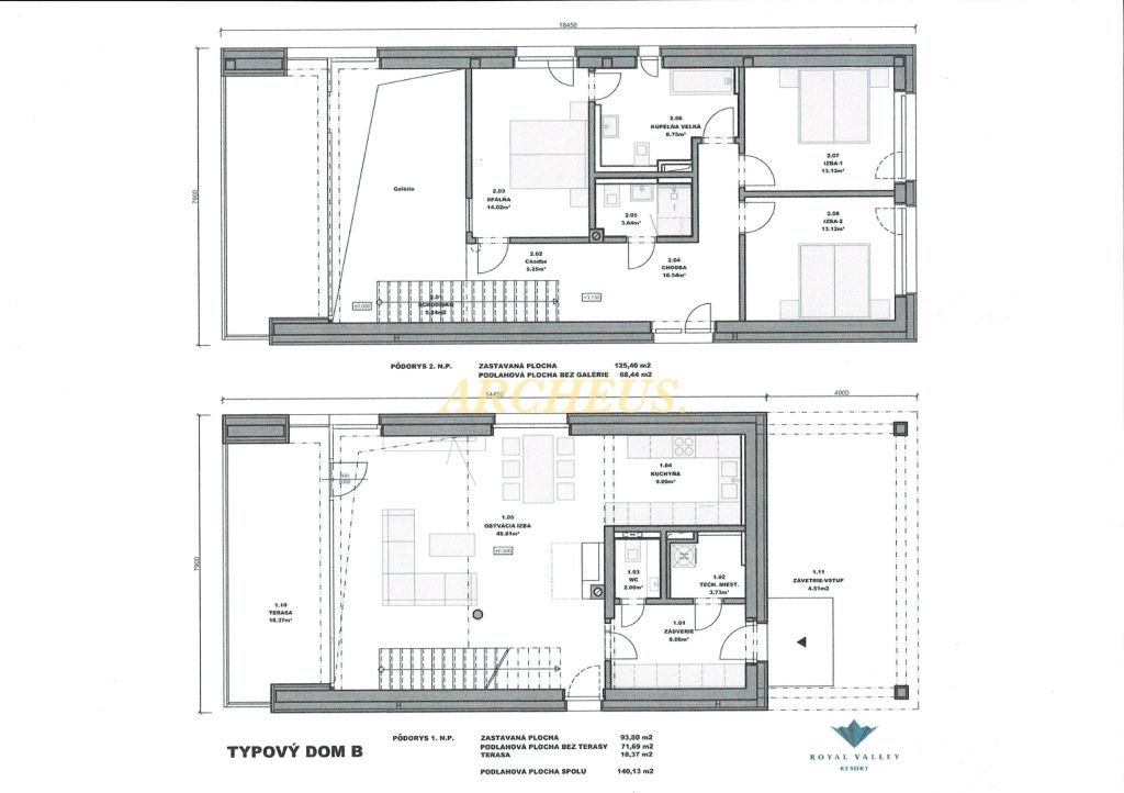 EXKLUZÍVNE/4 izb. dom – hrubá stavba, 738 m2, Malý Slavkov - 10