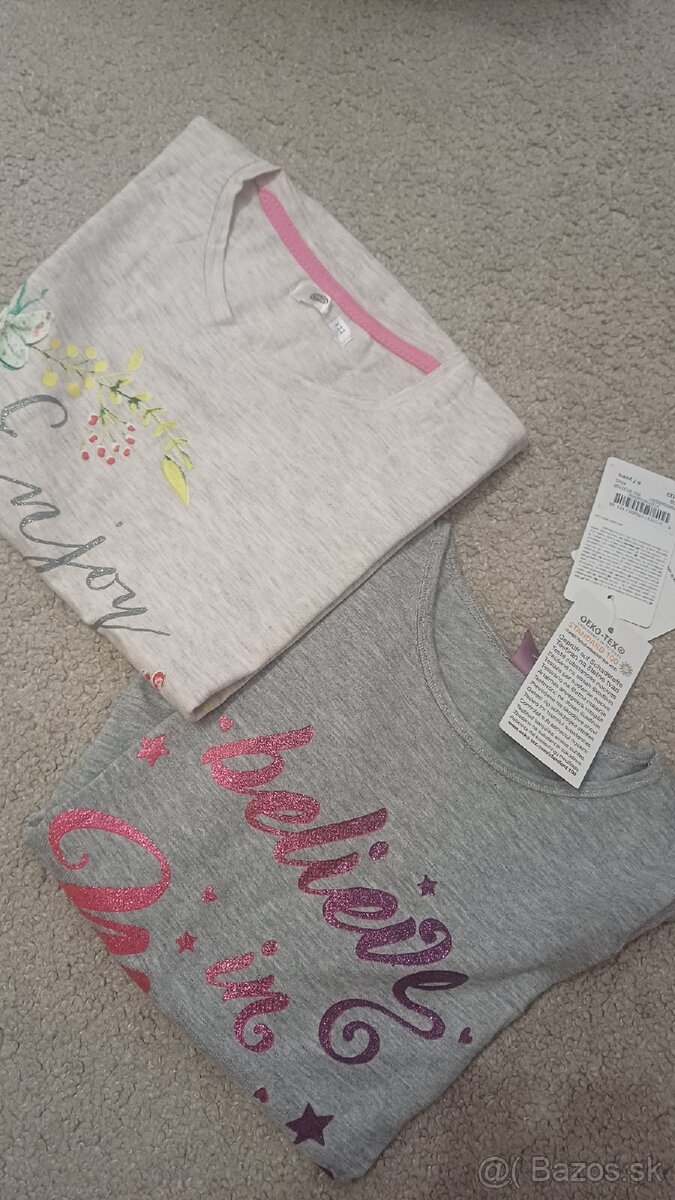 Balík oblečenia dievčatko 122-128 27ks - 10