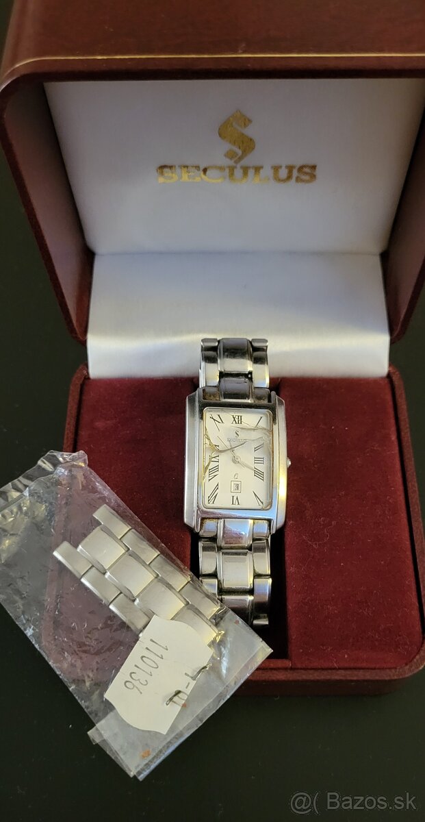SECULUS - strieborné hodinky - 10