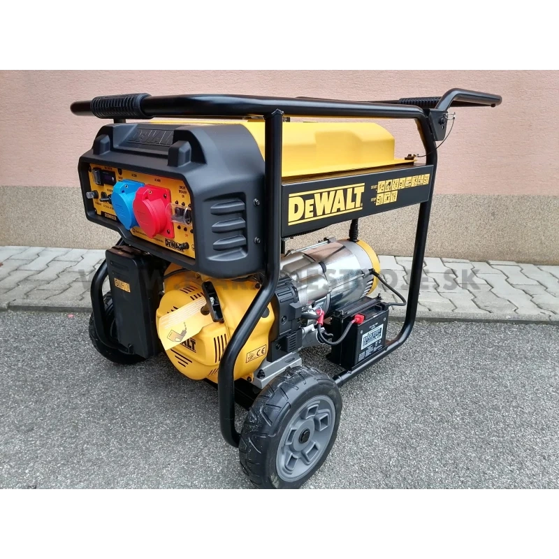 benzínová trojfázová elektrocentrála - 10