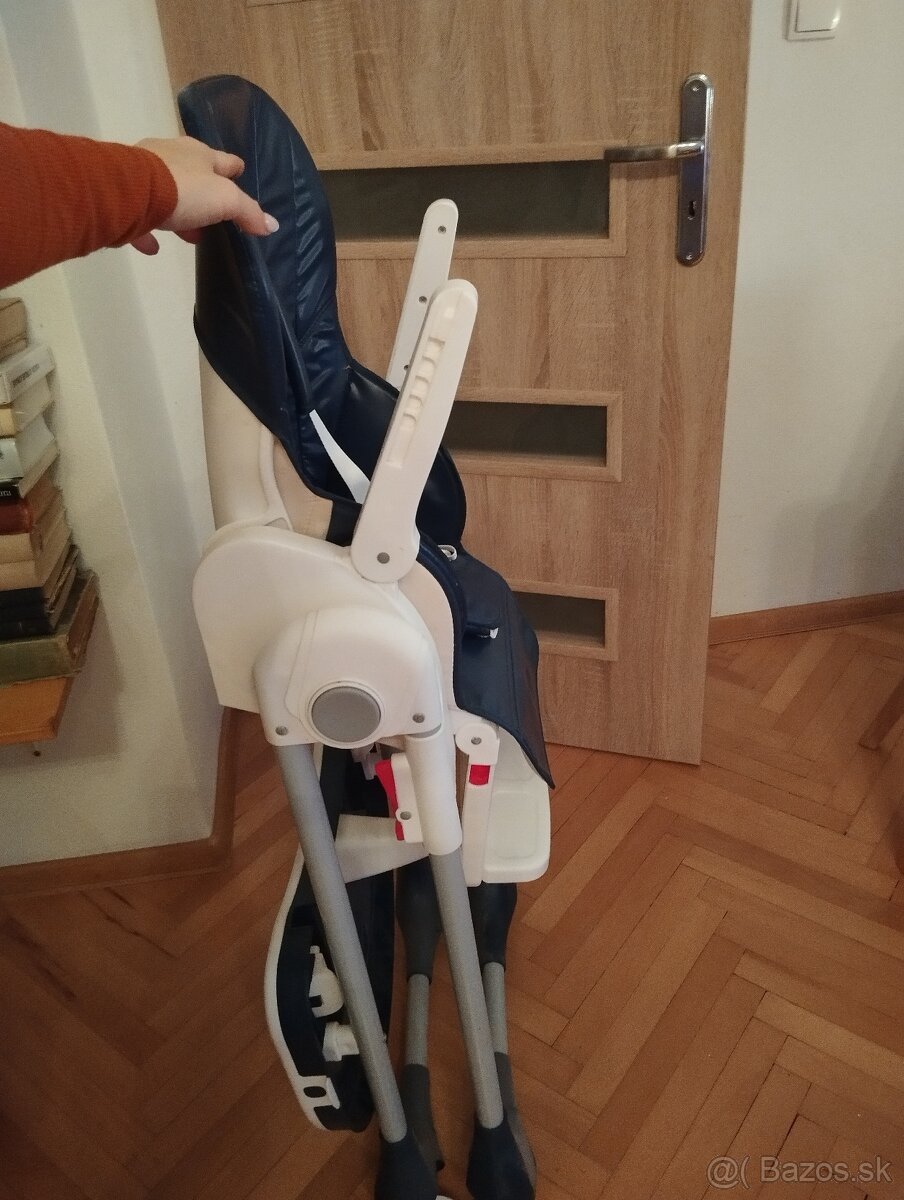 Detská jedálenská polohovateľná stolička v TOP stave - 10