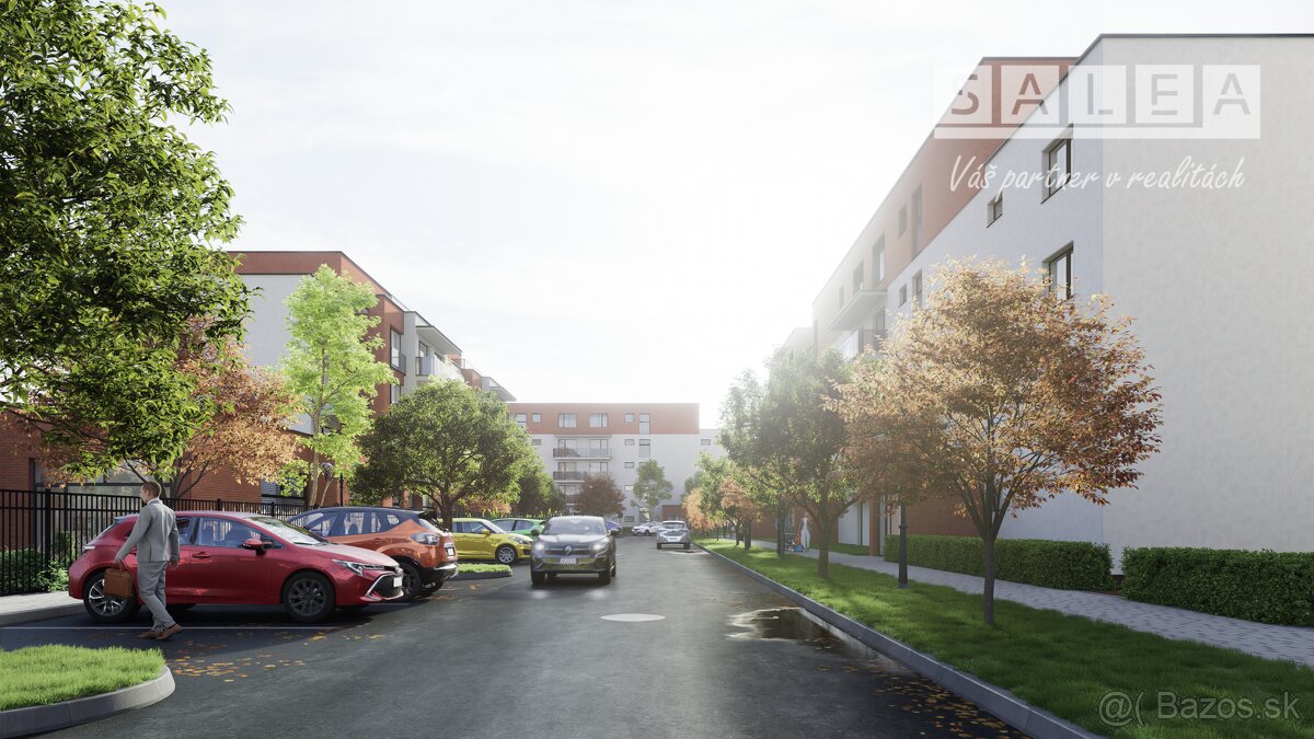 Projekt PARADAJS, Hlohovec 4izbový byt, parkovacie miesto - 10