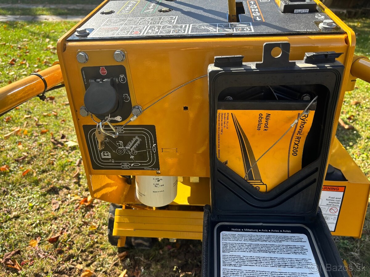 Vermeer rtx200 Ryhovač Drážkovač Pôdny - 10